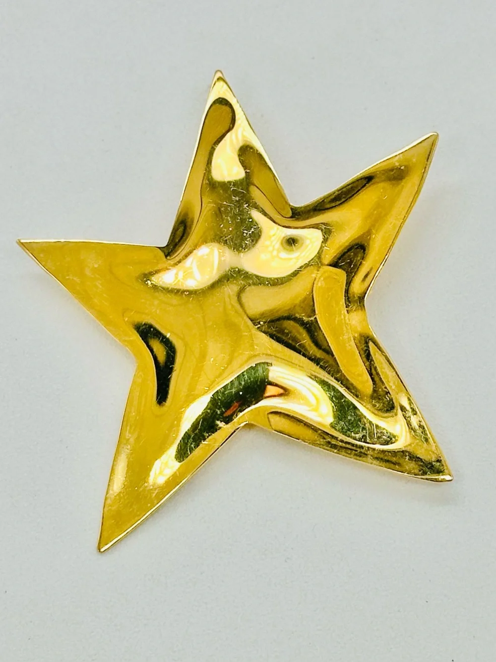 Carlton Ridge Sutton Hoo Brooch Pin Star 24K Gold Plated 1999